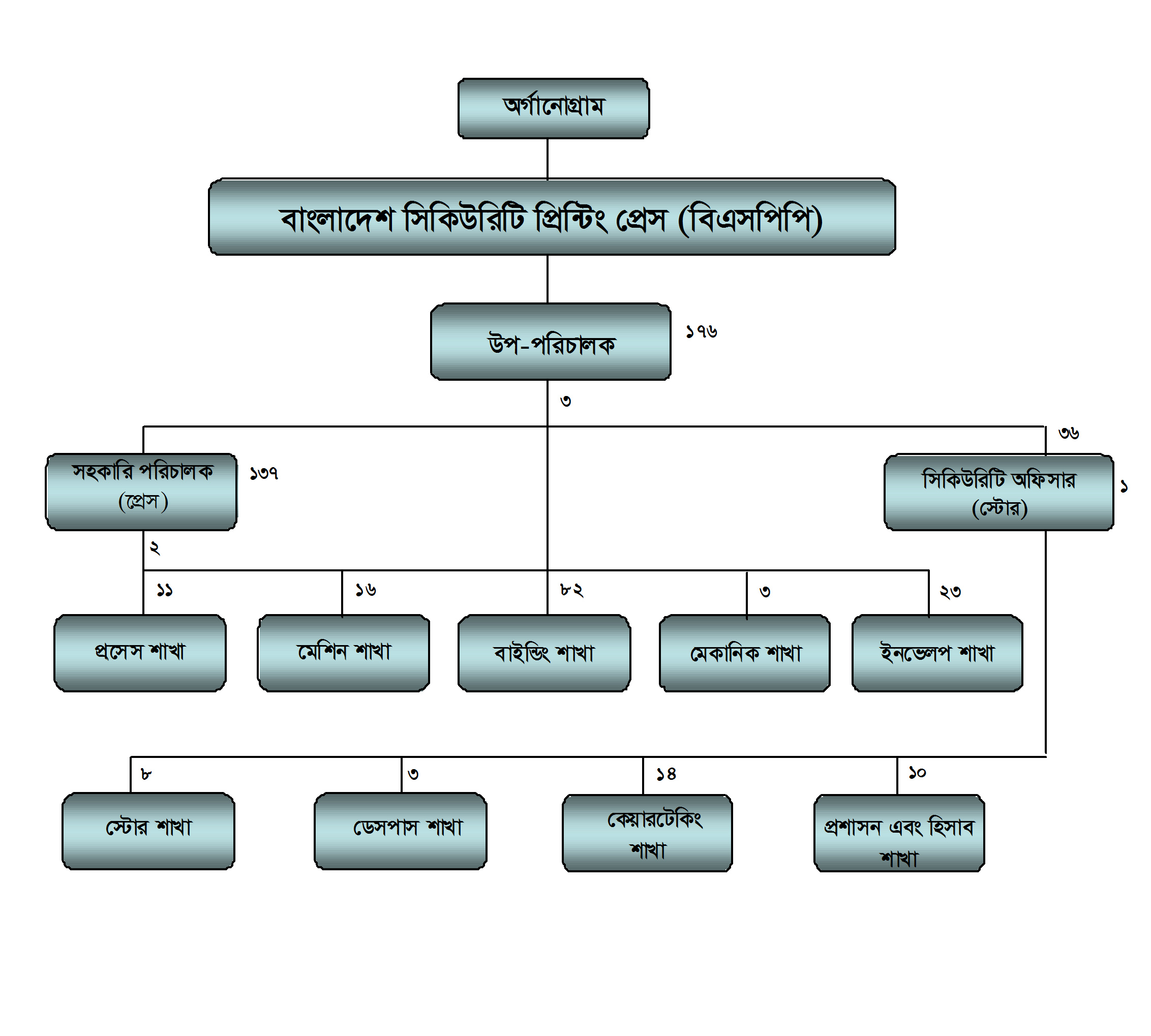 BSPP Bengali Organogram